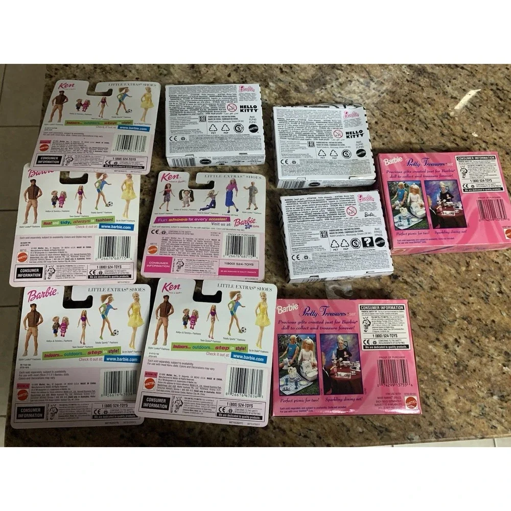 Mattel 1990s front writing